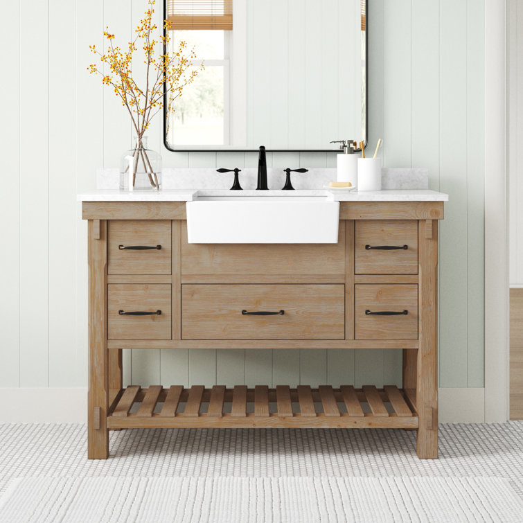 Sand & Stable Giuliana 48" Single Bathroom Vanity Set & Reviews